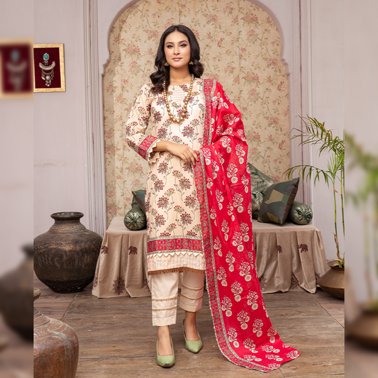 Sawariya Digital Printed Lawn BR-1356