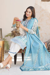 Pima Digital Printed Lawn  BR-1408