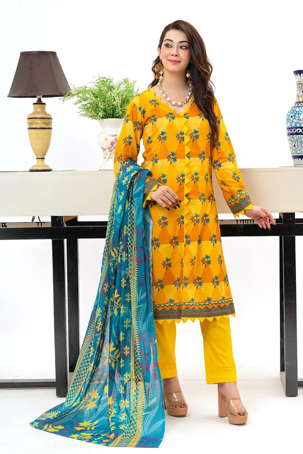 Mahjabeen Digital Printed Lawn BR-1350