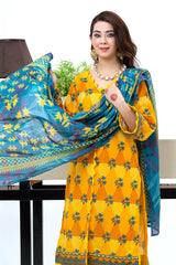 Mahjabeen Digital Printed Lawn BR-1350