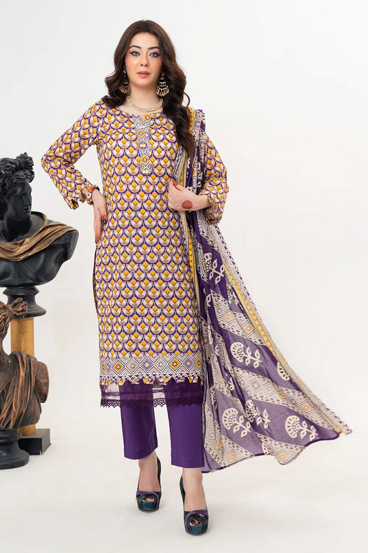 Mahjabeen Digital Printed Lawn BR-1352