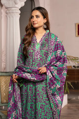 Maahru Digital Printed Lawn BR-1335