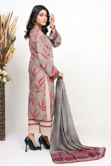 Shama Digital Printed Lawn  BR-1382