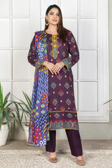 Reet Digital Printed Lawn BR-1398