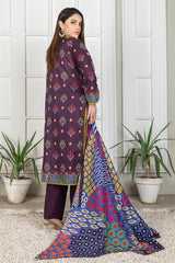 Reet Digital Printed Lawn BR-1398