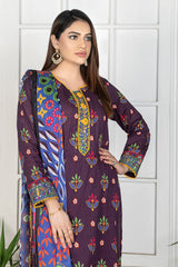 Reet Digital Printed Lawn BR-1398