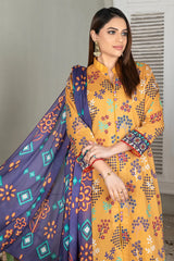 Reet Digital Printed Lawn BR-1402