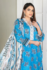 Reet Digital Printed Lawn BR-1403