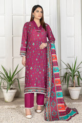 Reet Digital Printed Lawn BR-1405