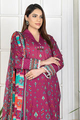 Reet Digital Printed Lawn BR-1405